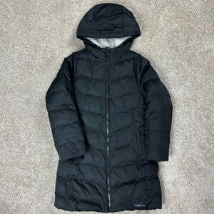 Lands End Girls Puffer 3/4 Coat